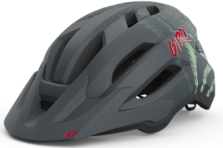 Giro Fixture II Y helm mat donker shark ripple