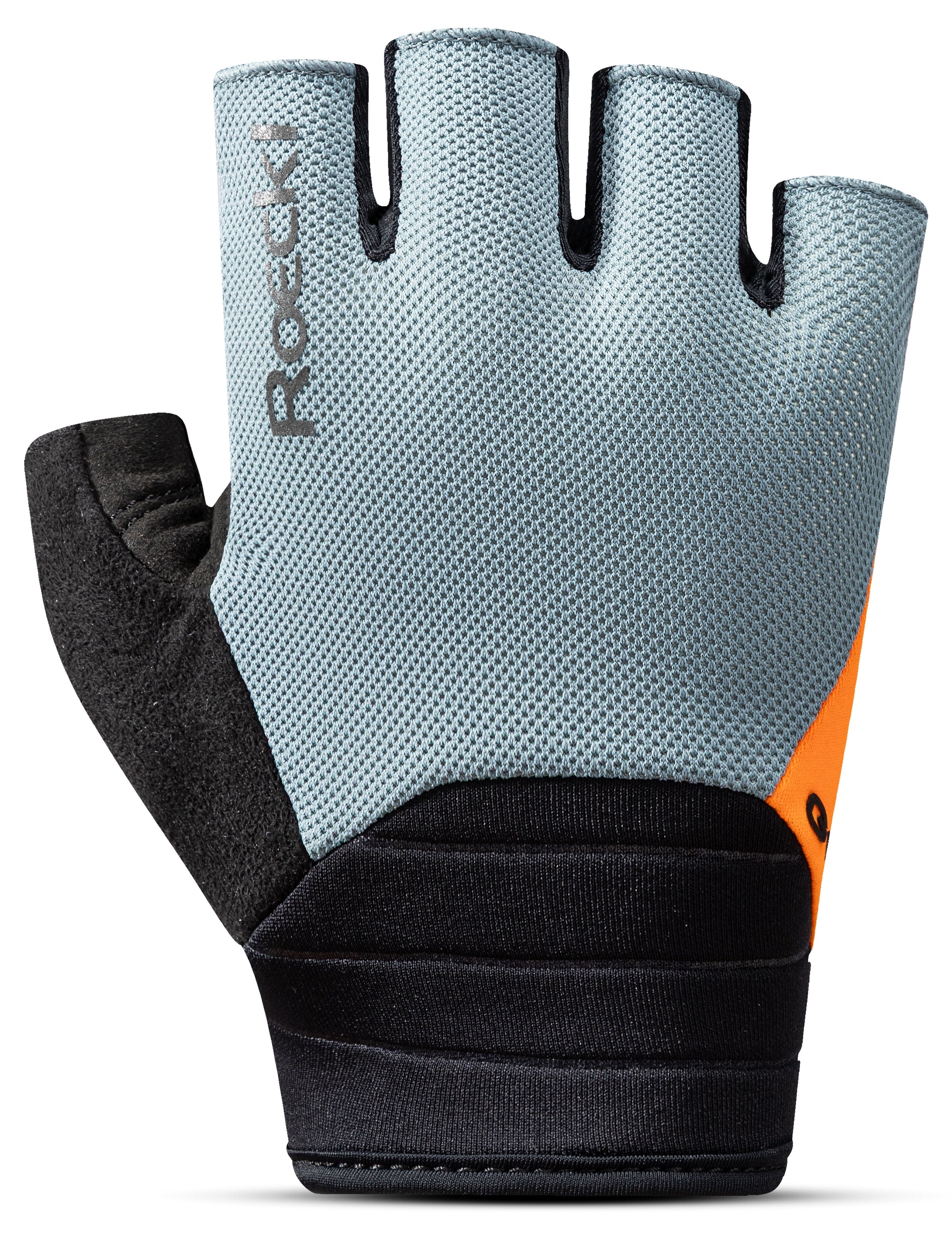 Roeckl Itamos 3 Handschoenen Unisex / hurricane grijs/oranje