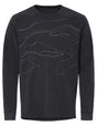 VAUDE Heren Moab LS PRO Shirt zwart/zwart