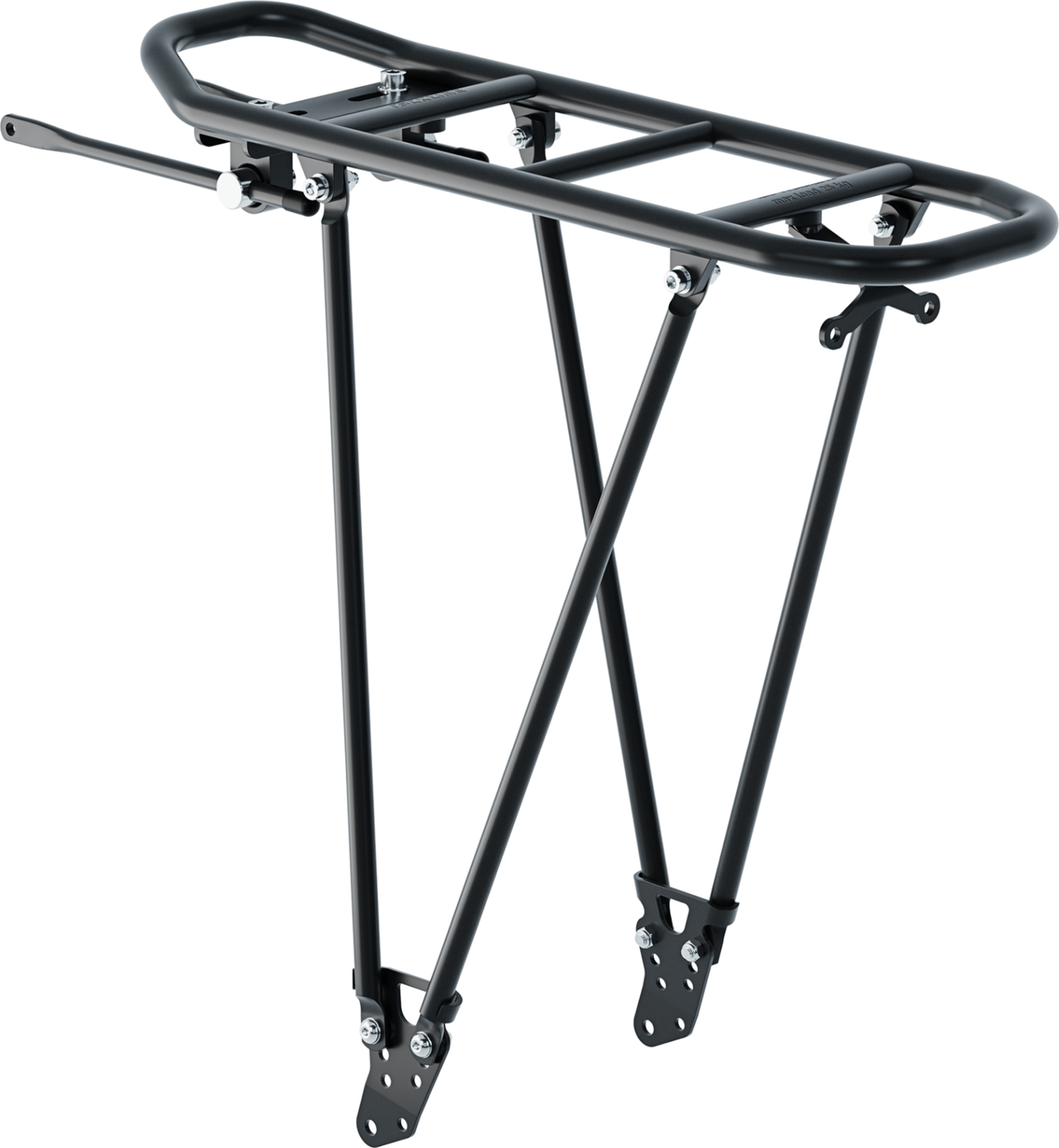 Racktime FOLDIT ADJUSTABLE 2.0 24"-29" bagagedrager zwart