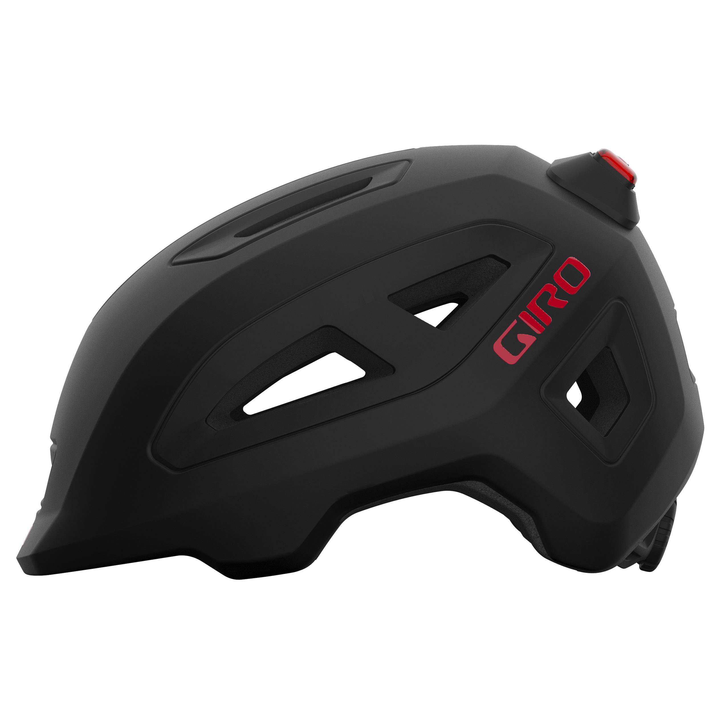 Giro Scamp II helm mat zwart/rood