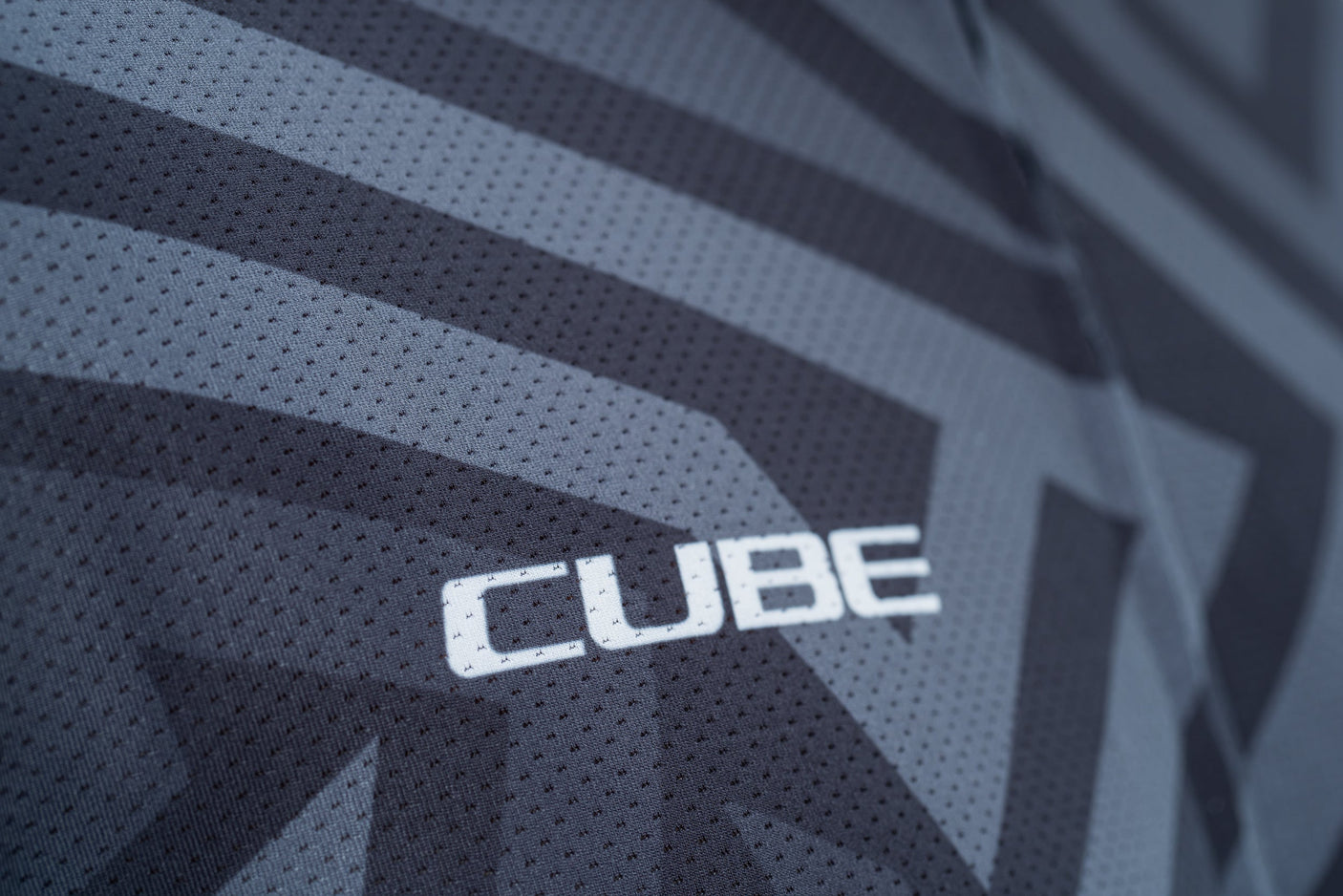 CUBE ATX Trui Full Zip CMPT korte mouw black´n´grey