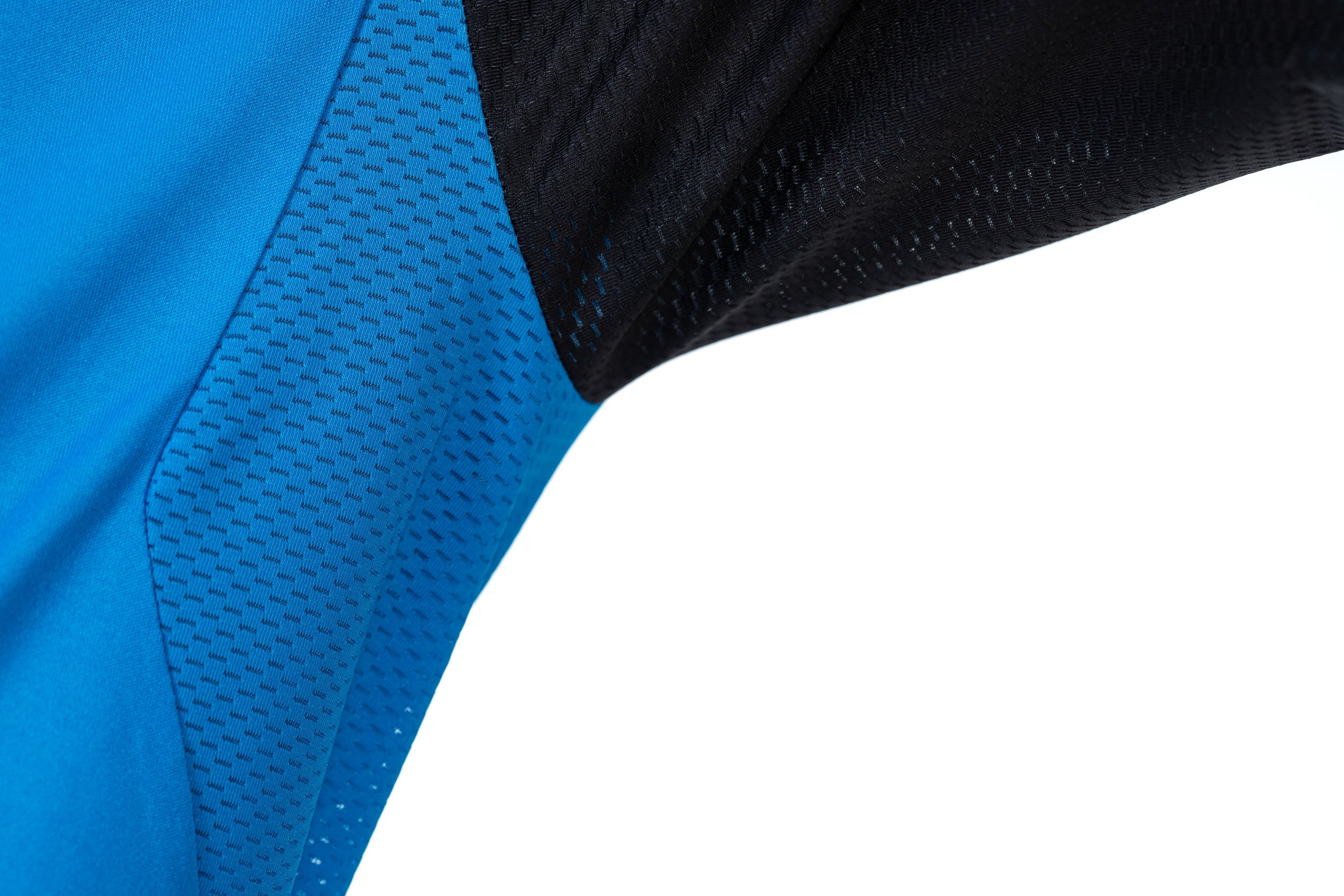 CUBE TEAMLINE jersey met ronde hals en korte mouw zwart'n'blauw'n'rood
