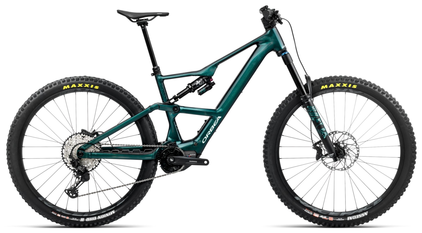 Orbea RISE LT H10 630W Escape Groen-Splash Ice Green (Glans)