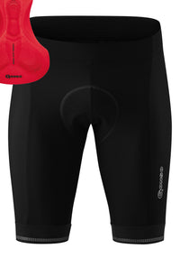Gonso SITIVO Red M Shorts | Heren korte fietsbroek | black/fire – aktuelle Variante