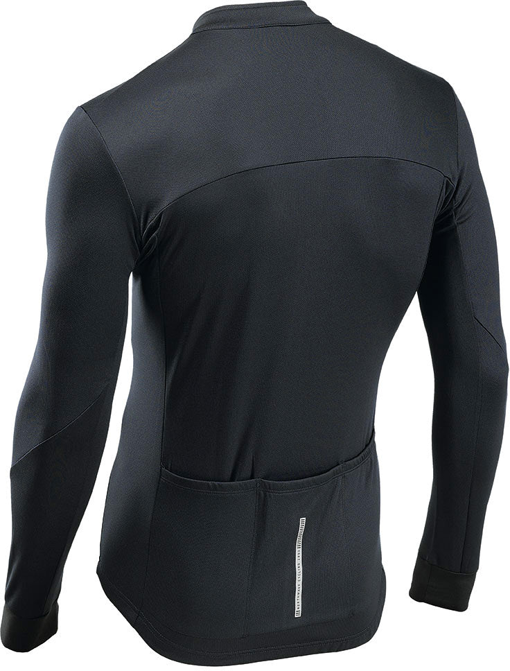 Northwave Force 2 Jersey LS Full Zip Zwart