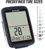 Sigma BC 10.0 bedrade fietscomputer
