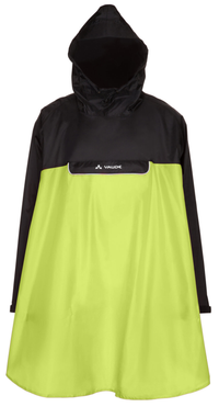 VAUDE Valero Poncho | Heren, Dames Regenponcho | geel – aktuelle Variante