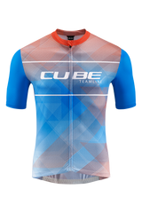 CUBE TEAMLINE Trikot CMPT korte mouw white´n´blue´n´red