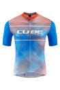 CUBE TEAMLINE jersey CMPT korte mouw wit'n'blauw'n'rood