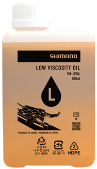 Shimano LV-Oil mineraalolie lage viscositeit, 500ml – aktuelle Variante