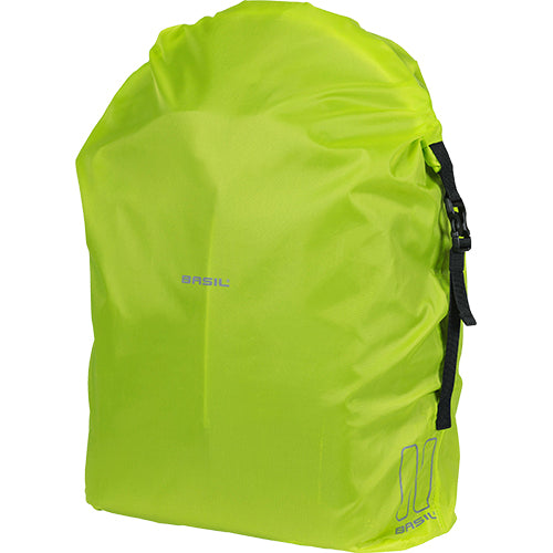 Basil Dry and Clean regenkleding verticaal geel