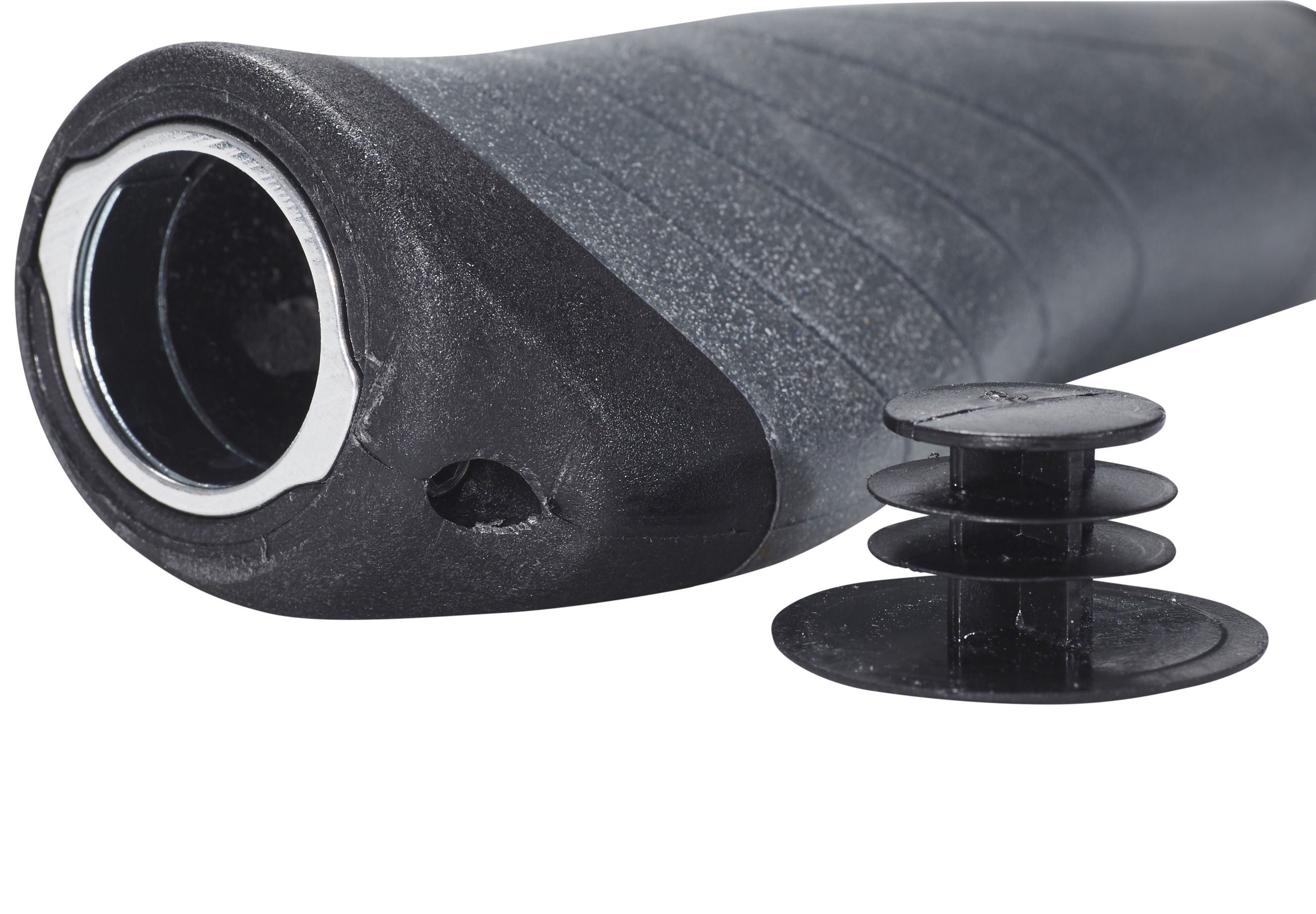 XLC GR-S04 Ergonomische Schroefgrepen zwart/grijs