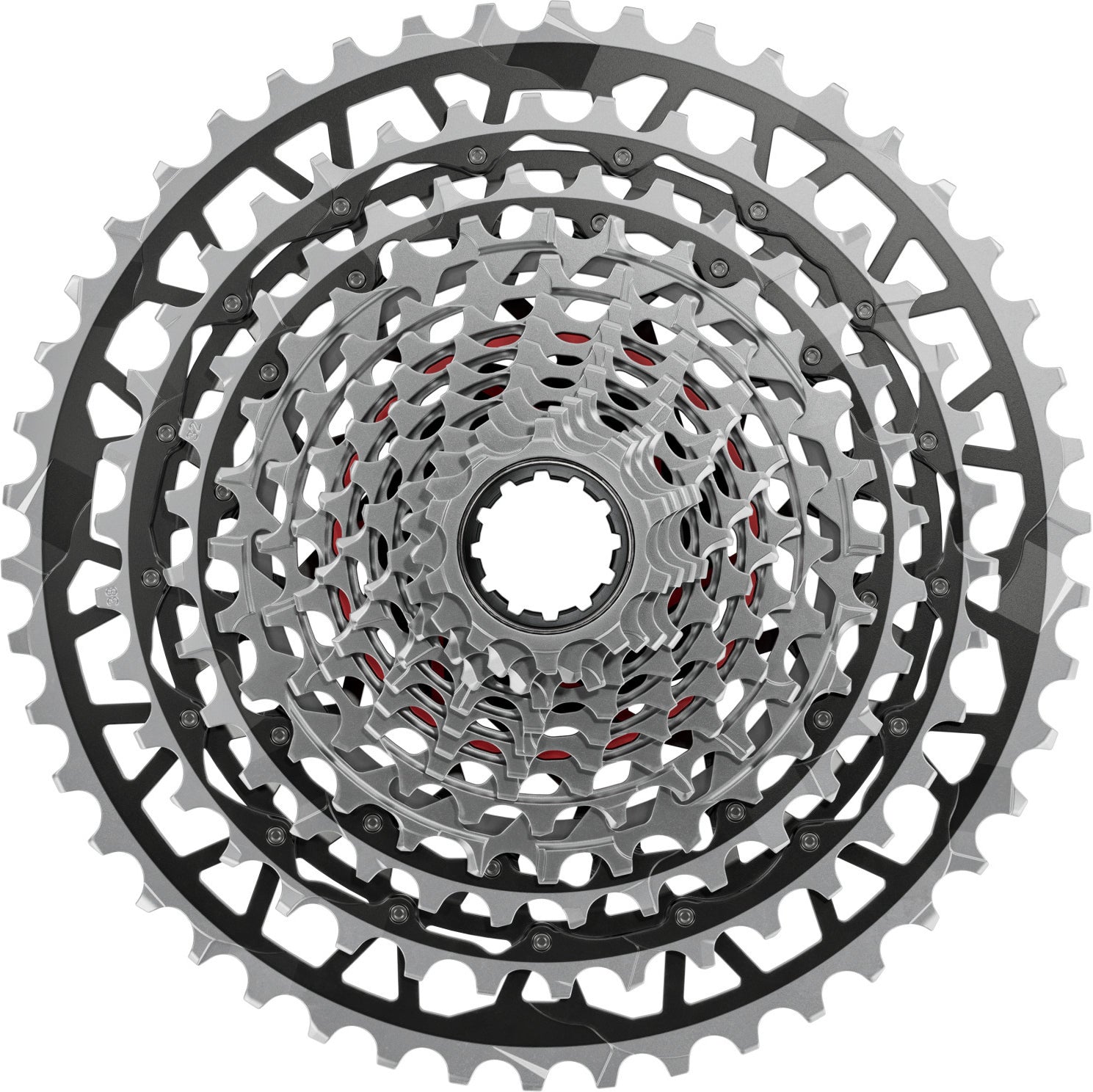 SRAM XG-1391 cassette zilver zilver/zwart
