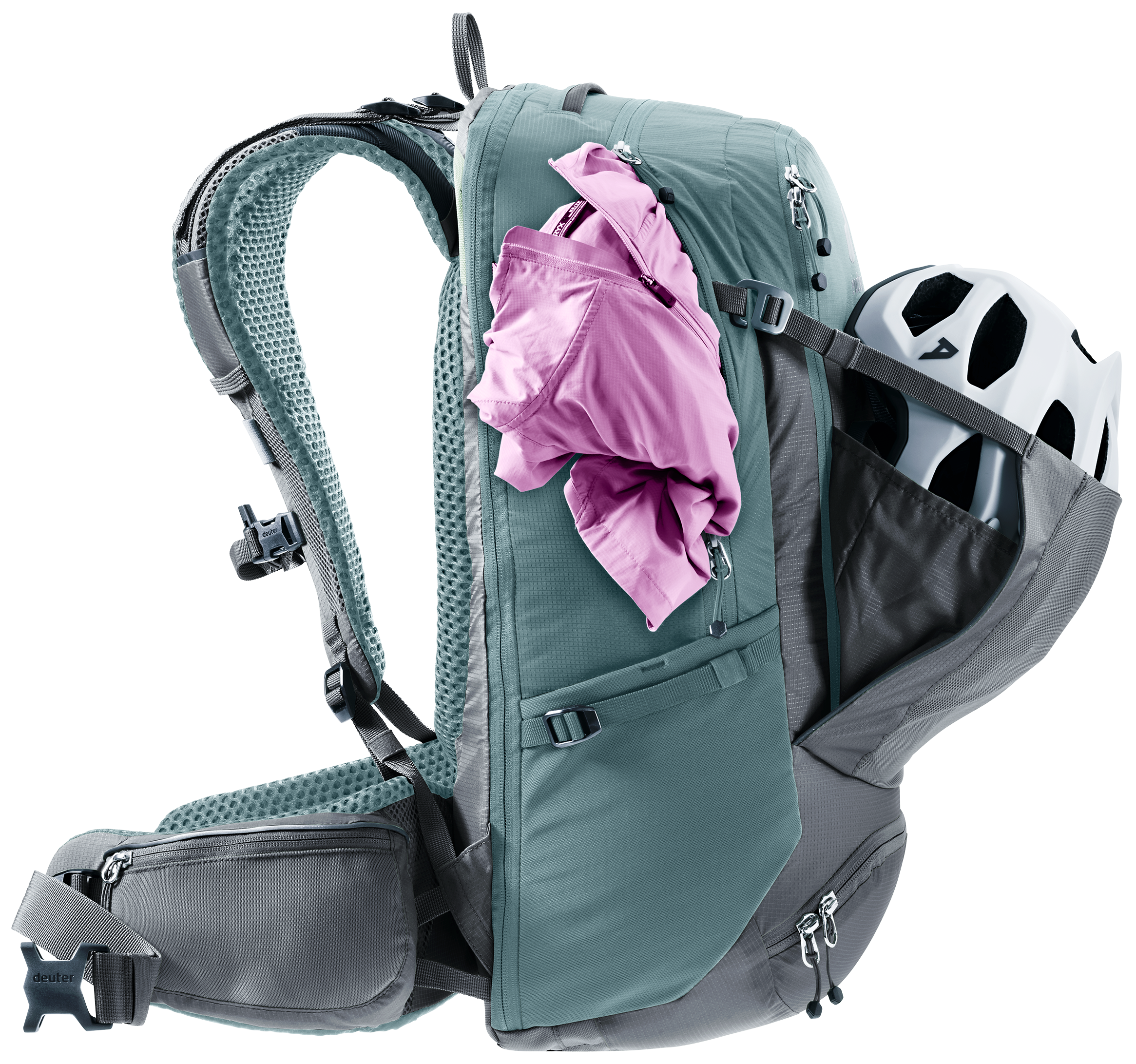 deuter Trans Alpine Pro 28 fietsrugzak graphite-shale