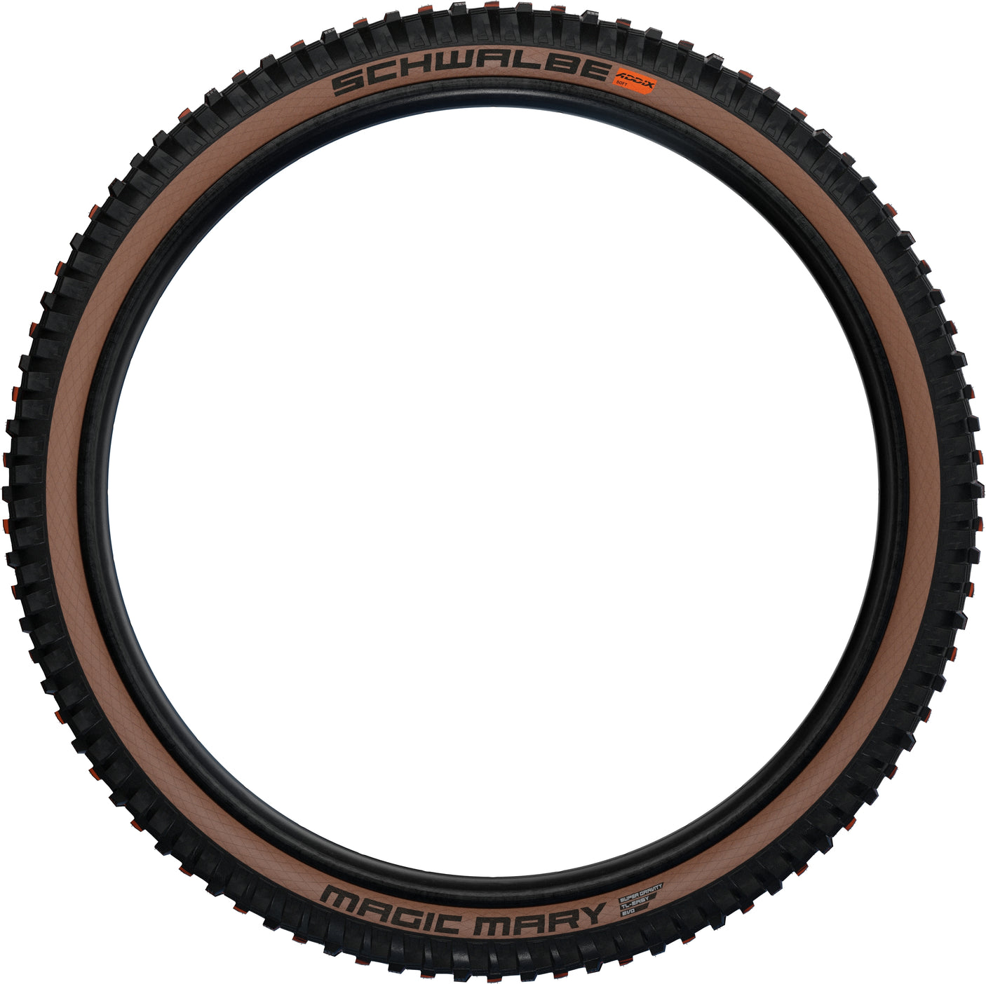 SCHWALBE Magic Mary Super Trail Evolution Faltreifen 29x2.40" Addix Soft E-50 TLE schwarz/braun