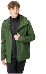 VAUDE Heren Yaras 3in1 Jas II tijm