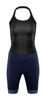 Cube ROAD/XC WS korte dragerbroek ARTLINE navy