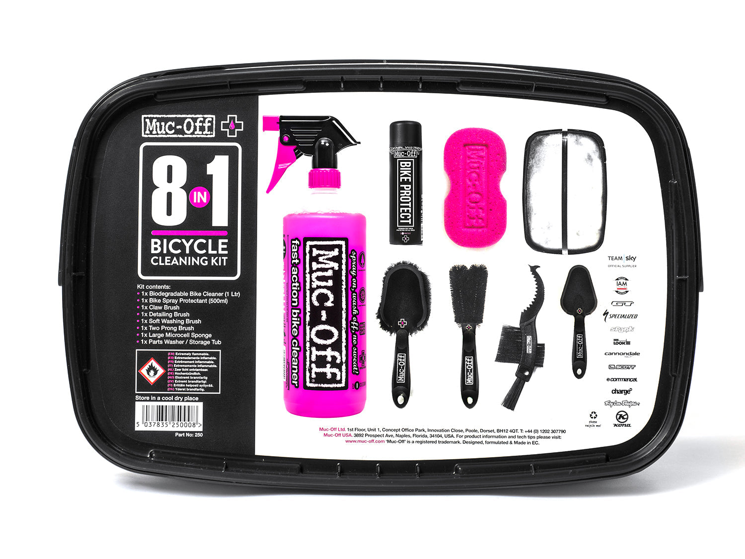 Muc-Off 8-In-One Fiets Reinigingsset