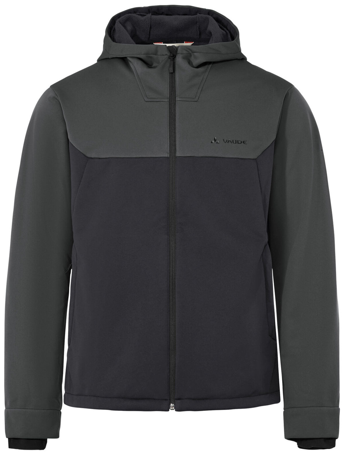 VAUDE Heren Qimsa Softshell Jas met Capuchon II graphite