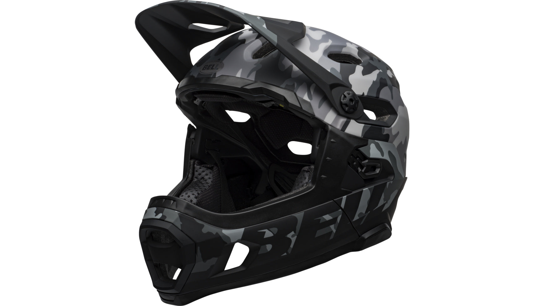 Bell Super DH Mips mat/glanz zwart camo