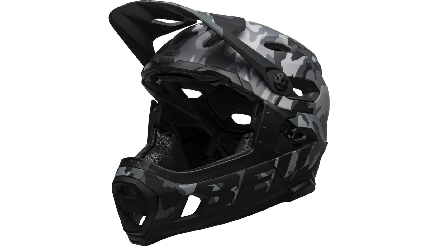 Bell Super DH Mips mat/glanz zwart camo