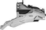 Shimano Altus FD-M370 Voorderailleur 3x9-speed Klem Dual-Pull zwart/zilver