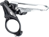 Shimano Deore MTB FD-M6000 Voorderailleur 3x10-speed Side Swing Klem Hoog zwart/zilver