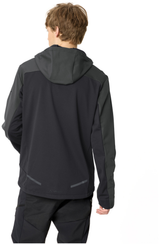 VAUDE Heren Qimsa Softshell Jas met Capuchon II graphite