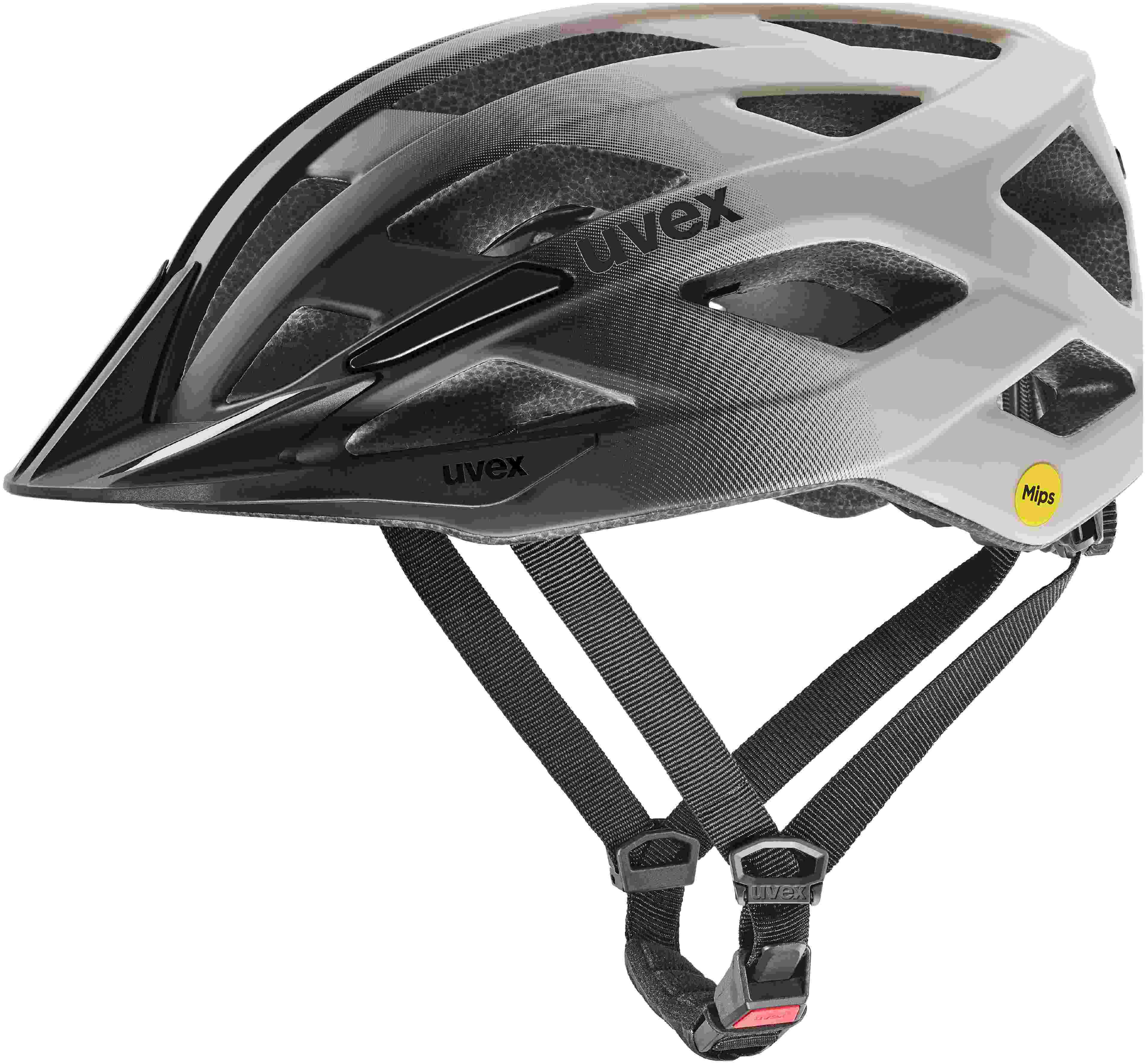 uvex I-Vo 2 Mips City-helm Warm Grijs-Zwart Mat
