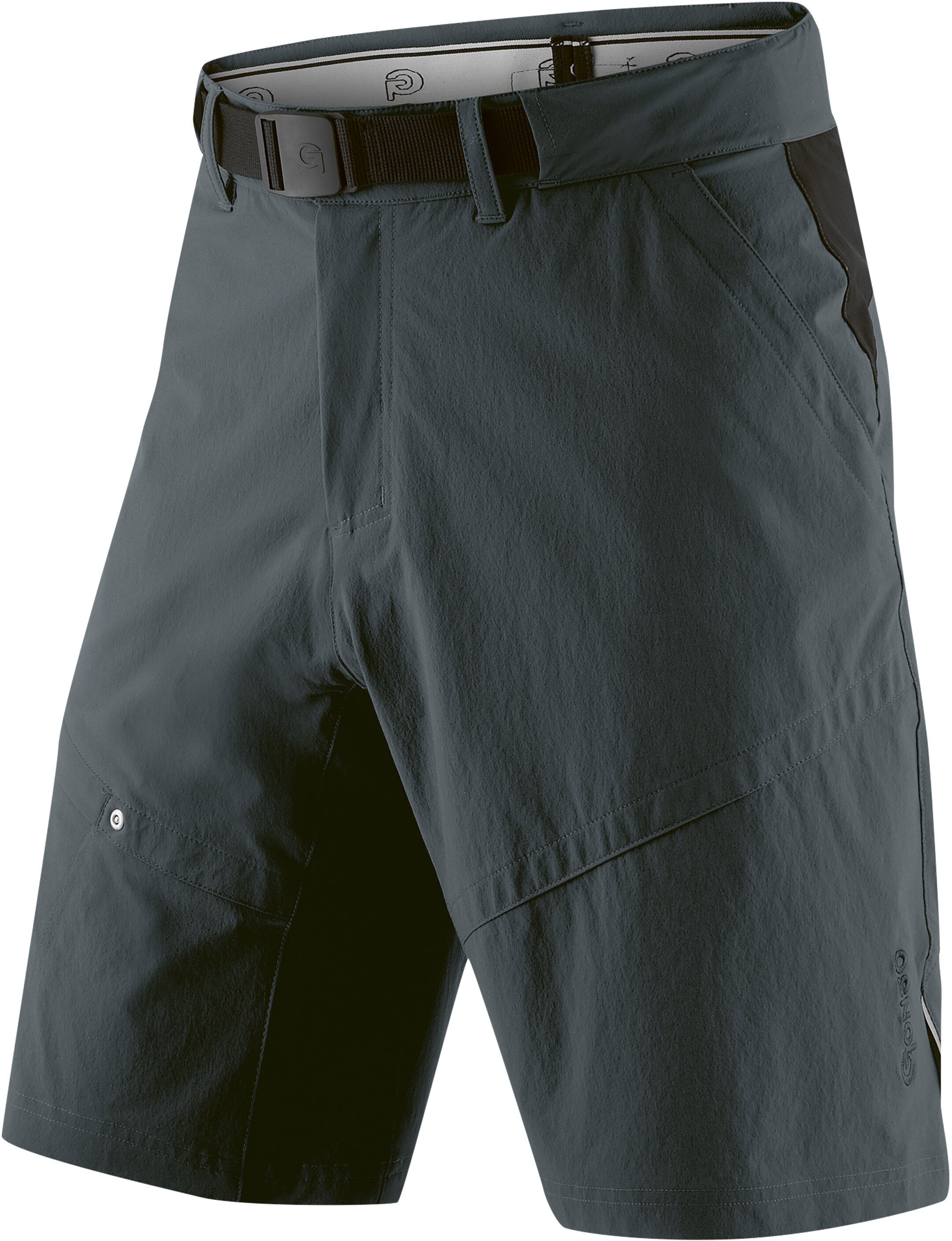 Gonso Arico fietsshorts grafiet