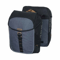 Basil Miles dubbele bagagedragertas 34l blauw/zwart – aktuelle Variante
