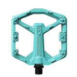 Crankbrothers Stamp 0 Small platform-pedaal turquoise