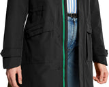 Basil Mosse regenparka dames zwart