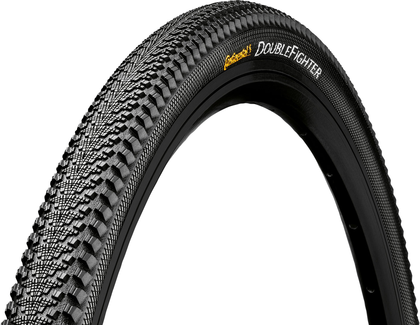 Continental Double Fighter III Draadband 20x1.75" Reflex zwart