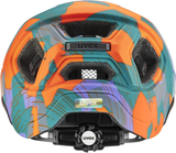 uvex React Jr. Kinderhelm Papaya Camo Mat