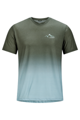 Cube MTB ronde hals jersey Soft Touch korte mouw grijs