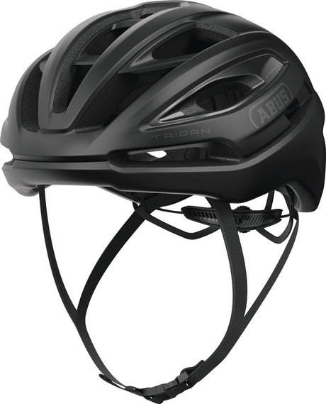 Abus TAIPAN LED Gravel Helm fluweel zwart