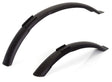 XLC spatbordset MG-C03 24-26" zwart