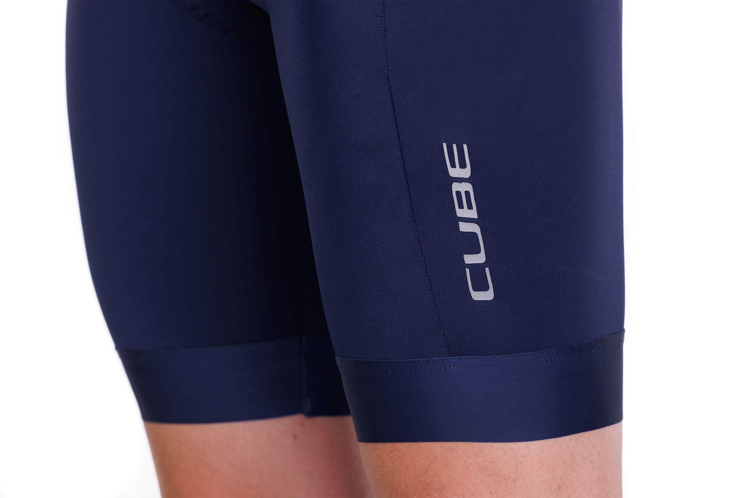 CUBE BLACKLINE korte dragerbroek heren donkerblauw
