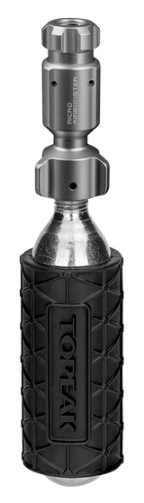 Topeak Micro AirBooster CO2 Pomp 16g zilver