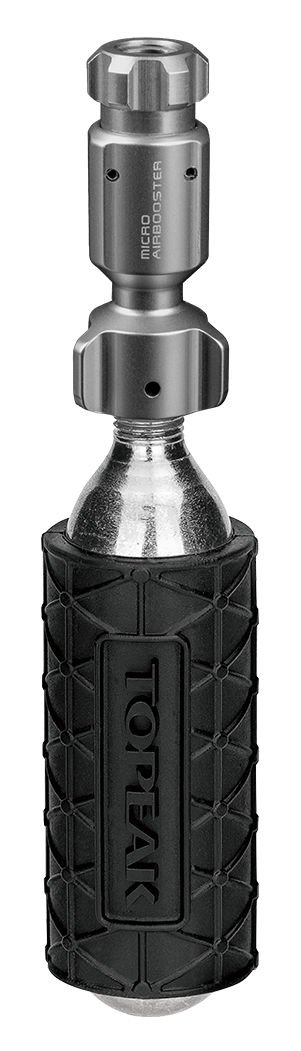 Topeak Micro AirBooster CO2 Pomp 16g zilver