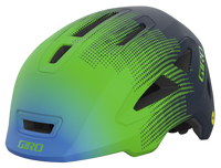 Giro Scamp II helm mat blauw/groene torens