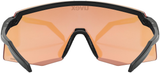 uvex Pace Stage Cv Fietsbril Zwart Mat / Spiegel Blauw