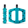 DMR V11 platformpedalen turquoise blue