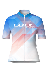 Cube WS Trikot CMPT TEAMLINE korte mouw wit – aktuelle Variante