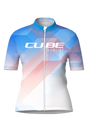 Cube WS Trikot CMPT TEAMLINE korte mouw wit