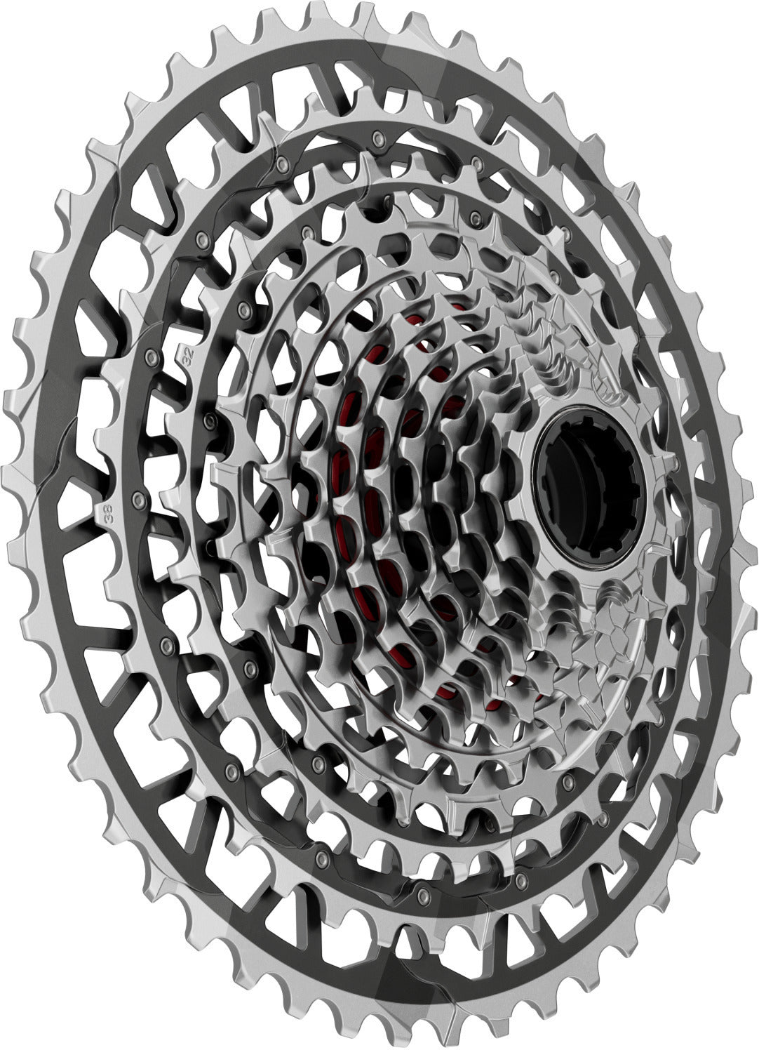SRAM XG-1391 cassette zilver zilver/zwart