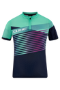 CUBE TEAMLINE jersey ROOKIE korte mouw blauw'n'mint