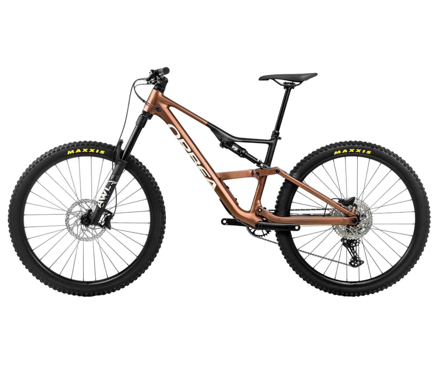 Orbea OCCAM LT H30 Diamant Metallic Kaneel (Mat) - Zwart (Glans) (2026)